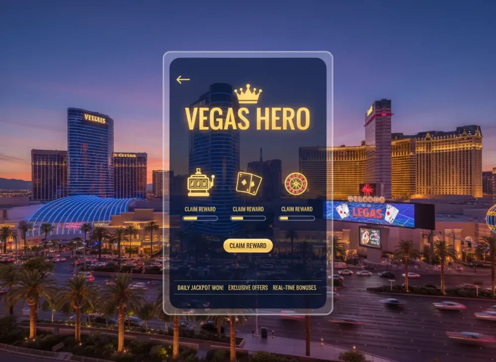 Vegas hero app